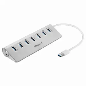 Hub USB 3.0 7 porturi Plug&Play OTG Rebel KOM1091