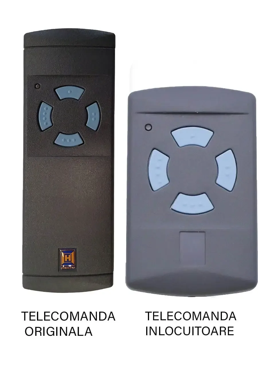 Telecomanda inlocuitoare poarta garaj de 2 si 4 canale cod fix 868.35MHz Hormann HS4-868 compatibila cu originalul (820)