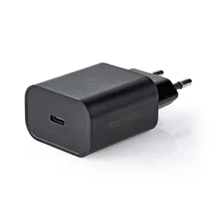 Incarcator retea 3A 1-iesire USB type C PD 18W negru Nedis