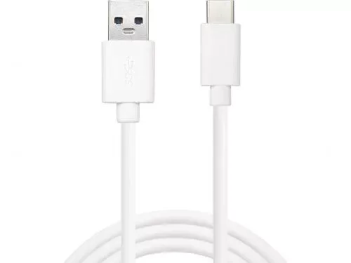 Cablu USB Type C 3.1 - USB A 3.0 Sandberg 336-15 1m alb