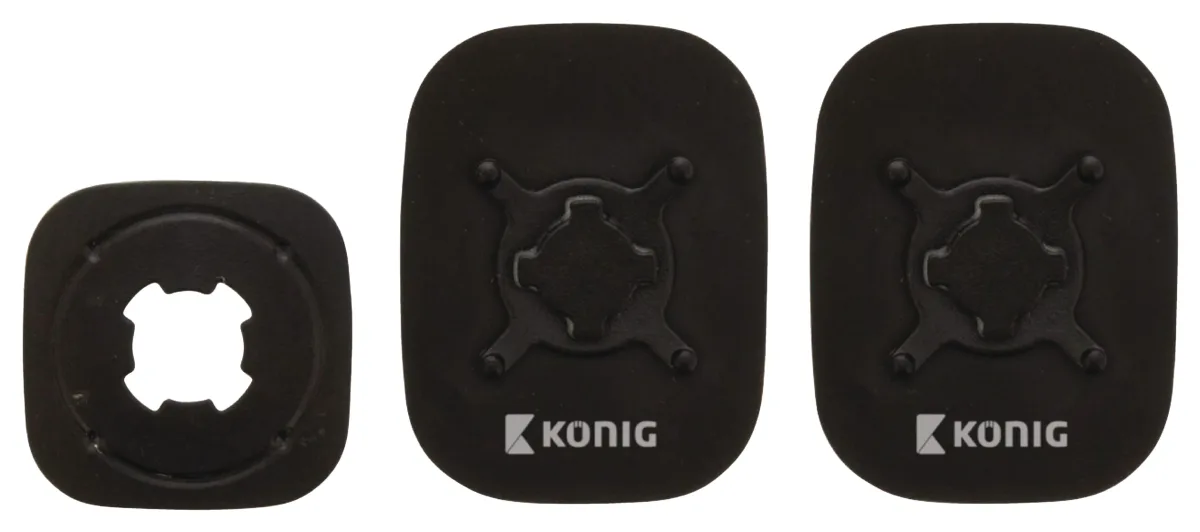 Kit suport negru montare telefon universal Konig