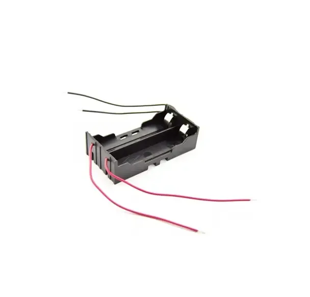 Carcasa acumulator 2x 18650 cu fire pentru fiecare slot in parte /conectare in serie sau paralel
