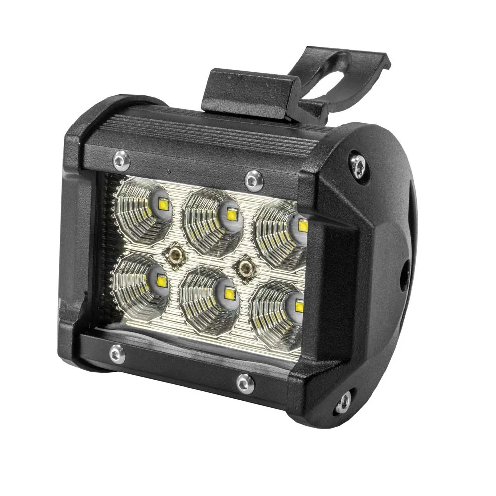 Proiector LED Auto Off Road 18W 6SMD 1200lm 97x78x64mm 12-32V CLL009 Carguard