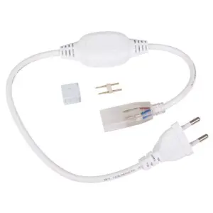 Cablu alimentare banda LED NEON FLEX 230V cod LED0144 LED0145