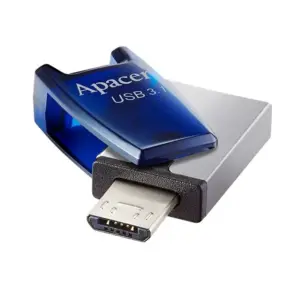 Memorie flash USB 3.1 64GB OTG albastru Apacer AH179BE AP64GAH179U-1