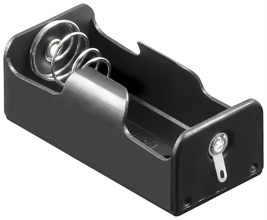 Suport baterii 1x C R14 cu Capete de lipire Goobay 12453