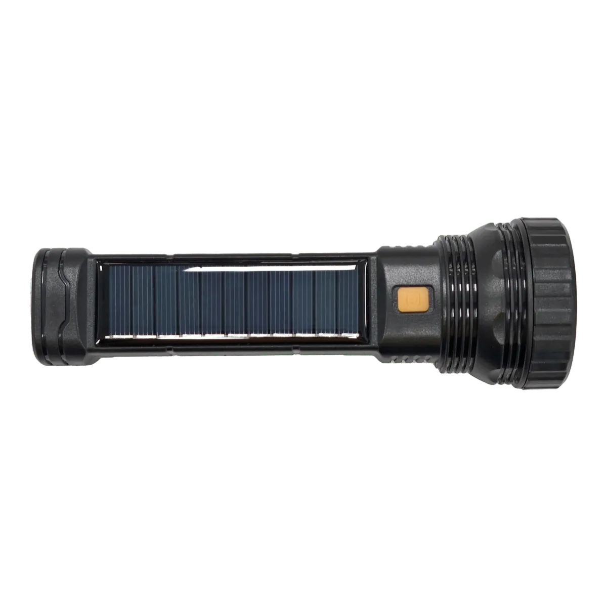 Lanterna LED USB + SOLAR 120lm neagra YF-1128