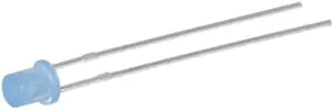 LED 3mm albastru 2.6-3.6V 210-350mcd 110 grade frontal plat LUCKYLIGHT LL-304BD1X-B4-2B
