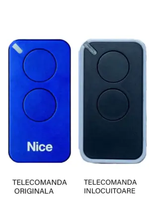 Telecomanda inlocuitoare poarta garaj de 2 si 4 canale cod saritor 433.92MHz Nice INTI2G Nice INTI2R Nice INTI2B Nice INTI2L com