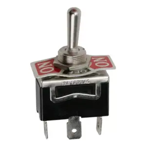 Comutator cu brat de moment 1 circuit 10A 250VAC ON-OFF-ON fara retinere