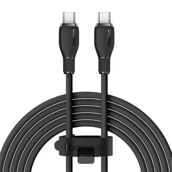 Cablu alimentare /date 1.2m 100W 5A USB Type C tata-tata Baseus P10355702111-B1
