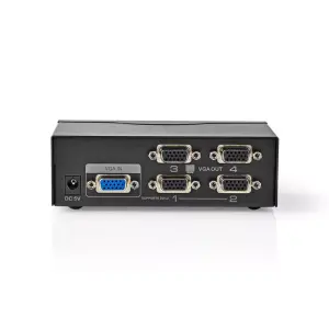 Splitter VGA 4 porturi negru NEDIS