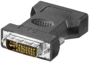 Adaptor DVI-I 24+5 tata la 15 pini HD mama VGA Goobay