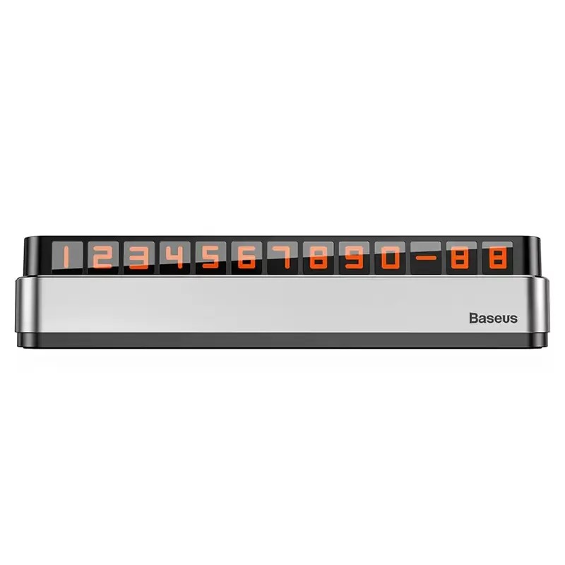 Suport numar de telefon parbriz BASEUS ACNUM-B0S